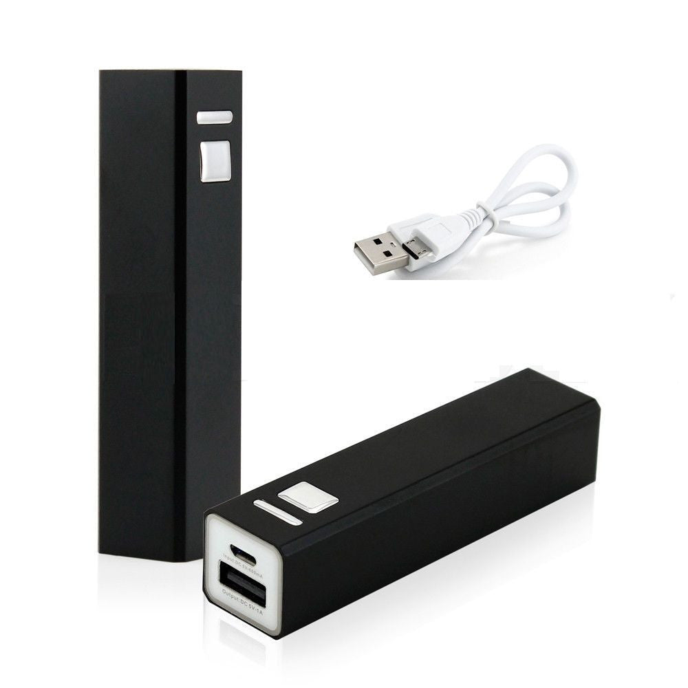 mindre Lull Stedord USB Power Bank 2600mAh - Black color – JeVois Smart Machine Vision