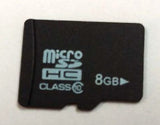 MicroSD 8GB high-speed card with JeVois software pre-loaded