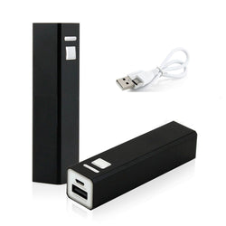 USB Power Bank 2600mAh - Black color