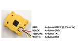 Micro-serial cable for JeVois with 6 inch (15cm) solder-tail leads